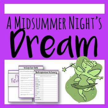 Preview of The Ultimate A Midsummer Night's Dream Resource - Activity Workbook