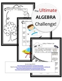 The Ultimate Algebra Challenge - Review Activity