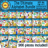 Ultimate Alphabet Clip Art Bundle