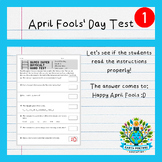 The Ultimate April Fools Day Test: A Fun Classroom Prank