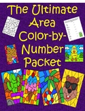 The Ultimate Area Practice Packet: Color by Number