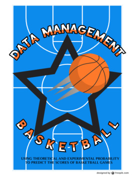 Preview of The Ultimate Basketball Learning Activity & Game - Data Management & Probability