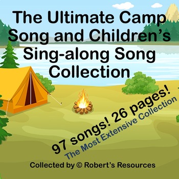 Preview of The Ultimate Camp Song and Children's Sing-along Song Collection - 97 Songs!