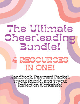 Preview of The Ultimate Cheerleading Coach Toolkit Bundle