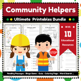 The Ultimate Community Helpers Bundle : Engaging Resources