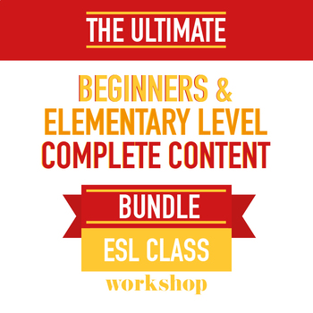 Preview of The Ultimate Complete Content from Beginners & Elementary Level Bundle