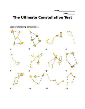 Preview of The Ultimate Constellation Quiz