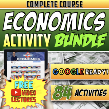Preview of The Ultimate Economics | Full Course | Digital Learning Activity Bundle