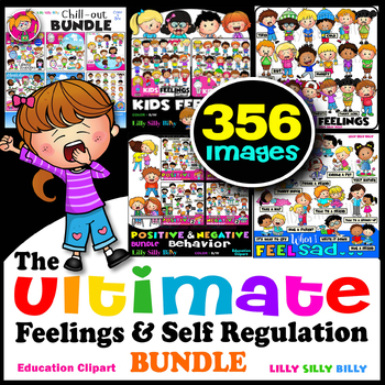 Preview of The Ultimate Feelings & Self Regulation MEGA-BUNDLE! {Lilly Silly Billy}
