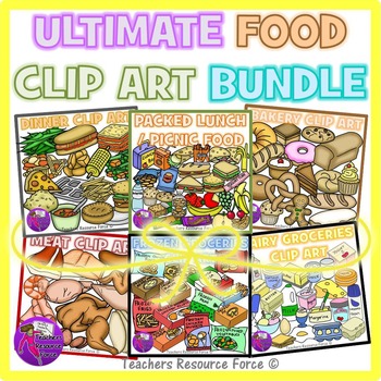 Preview of Ultimate Food Realistic Clip Art Bundle