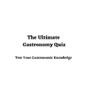 The Ultimate Gastronomy Quiz ( kdp interior )