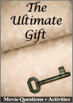 Preview of The Ultimate Gift Movie Guide + Activities - Answer Key Included