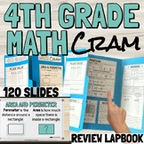 4th Grade EOG Math Review Slides Study Guide End of Grade 