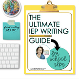 The Ultimate IEP Writing Guide for School SLPs