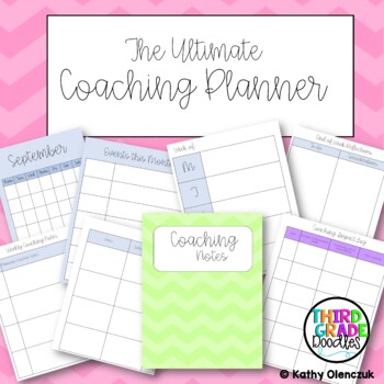 Preview of The Ultimate Instructional Coaching Planner