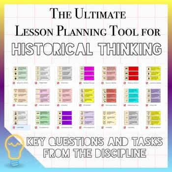 Preview of The Ultimate Lesson Planning Tool for Historical Thinking Skills