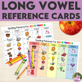 Long Vowel "Cheat Sheet" - Long Vowel Reference Cards