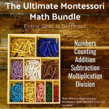 Preview of The Ultimate Montessori Math Bundle