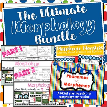 Preview of The Ultimate Morphology Bundle: Prefixes, Suffixes, Latin Roots, and More!