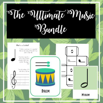 Preview of The Ultimate Music Theory Bundle (Beginners)