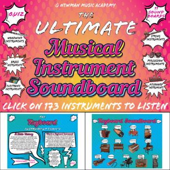 Preview of The Ultimate Musical Instrument Soundboard: 173 Instruments, Music History, Quiz