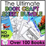 The Ultimate No Prep Book Companion Craft Sheets for Speec