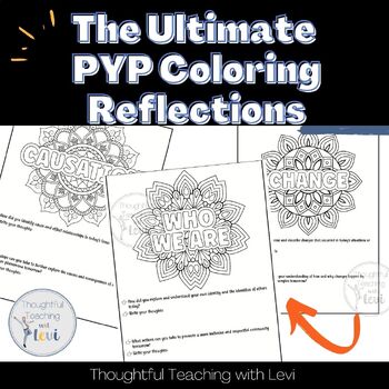 Preview of The Ultimate PYP Coloring Reflections
