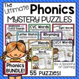 Phonics Mystery Puzzles Bundle