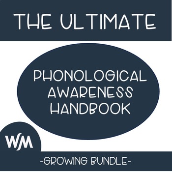 Preview of The Ultimate Phonological Awareness Activities Handbook