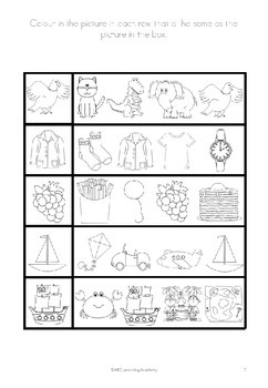 Preview of The Ultimate Preschool Workbook Sample