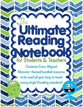 Preview of Ultimate Interactive Reading Notebook for Students and Teachers-CC-Aligned