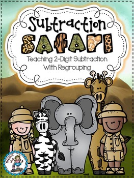 regrouping teaching subtracting adding subtraction bundle ultimate math safari teacherspayteachers