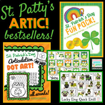 Download Speech and Language St. Patrick's Day GROWING BUNDLE by ...