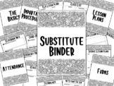 The Ultimate Substitute Binder - Covid Friendly