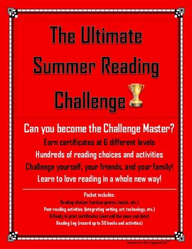 Preview of The Ultimate Summer Reading Challenge