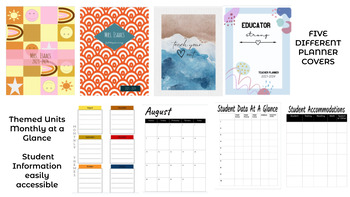Preview of The Ultimate Teacher Planner with Weekly Lesson Plans