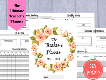 Preview of The Ultimate Teacher's Life Planner