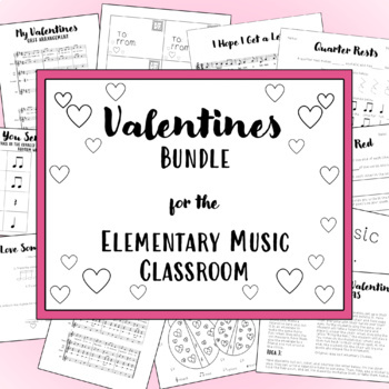 Preview of The Ultimate Valentines Day Resource for Elementary Music Teachers