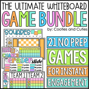 Preview of The Ultimate Whiteboard Game Board Bundle | Games for Engagement