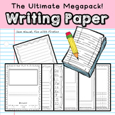 The Ultimate Writing Paper Megapack: dotted, lined, graph,
