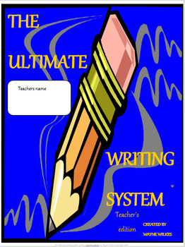 Preview of The Ultimate Writing System: Teacher's Edition