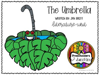 Preview of The Umbrella By:Jan Brett [Literature Unit]