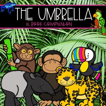 Preview of The Umbrella by Jan Brett | Distance Learning Book Companion