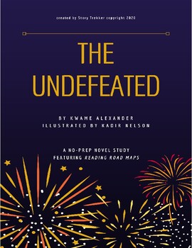 Preview of The Undefeated | No-Prep Illustrated Book Study | Middle School Reading Unit