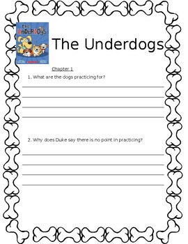 Preview of The Underdogs Literacy Study