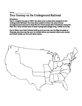 The Underground Railroad by Dee Bee | Teachers Pay Teachers