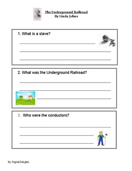 critical thinking questions about the underground railroad