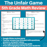 The Unfair Game | Fifth Grade Math Review | Math Game | En