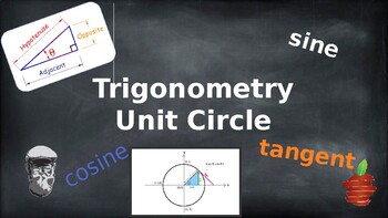 Preview of The Unit Circle - Lesson, Notes, Assignment, Quiz and Test