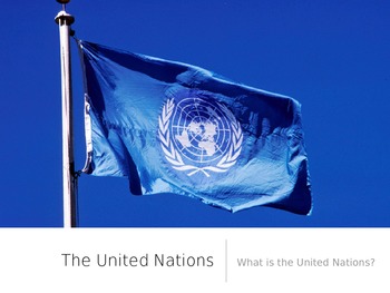 Preview of The United Nations - PowerPoint and Keynote Presentation